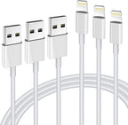 iPhone Charger 3Pack Apple MFi Certified Apple Charger 6FT, Lightning Cable 6FT Compatible with iPhone 14/13 /12 Mini Pro Max SE 11 Xs Max XR X 8 7 6 Plus 5S iPad Pro