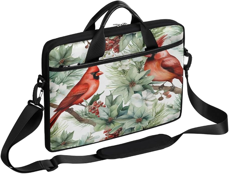 Laptop Shoulder Bag for Women Men, Waterproof Computer Case Messenger Bag Briefcase for Business Office Travel