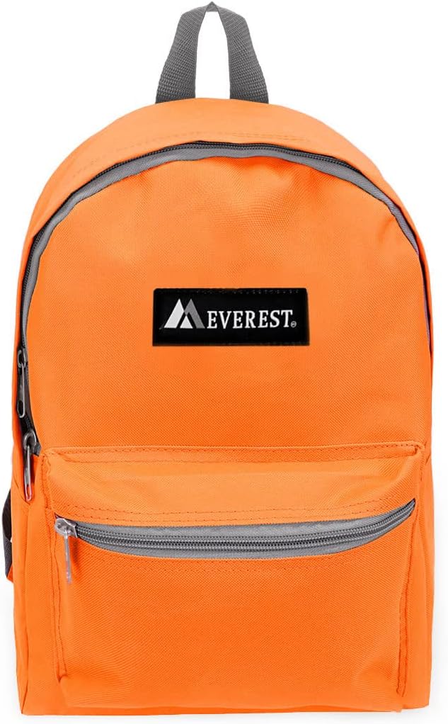 Everest 1045K Basic Backpack, 15", Orange