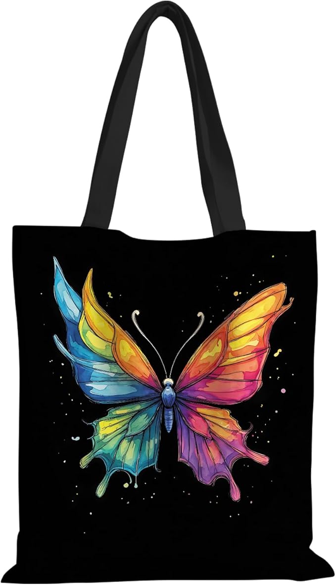 ANNA QUEEN Cat Tote Bag Shoulder Bag Handle Bag for Gym Yoga Picnic Beach Kitchen Reusable