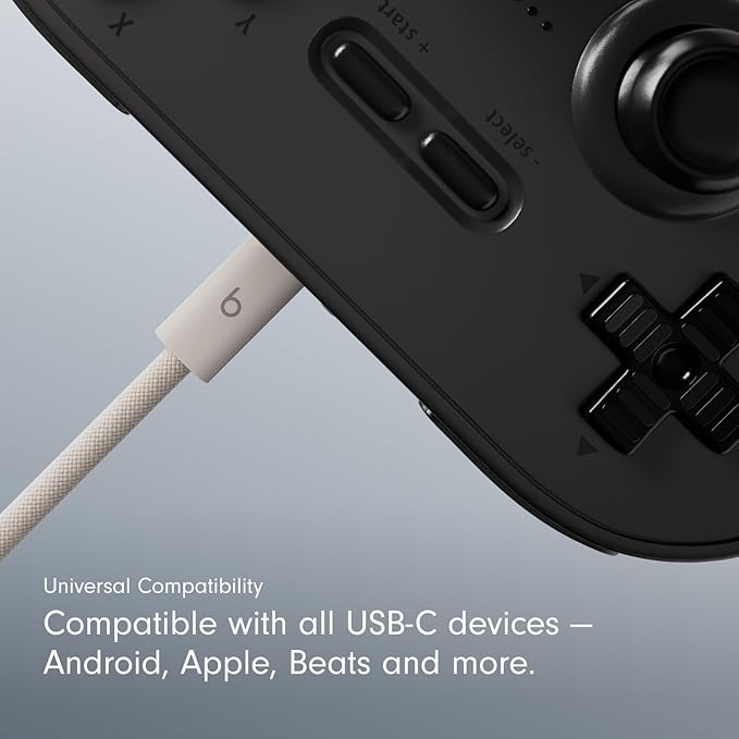 Beats 240W USB-C to USB-C Braided Cable, Fast Charging, Durable/Tangle Free, Compatible with Apple and Android Devices (3 m/10 ft) – Surge Stone