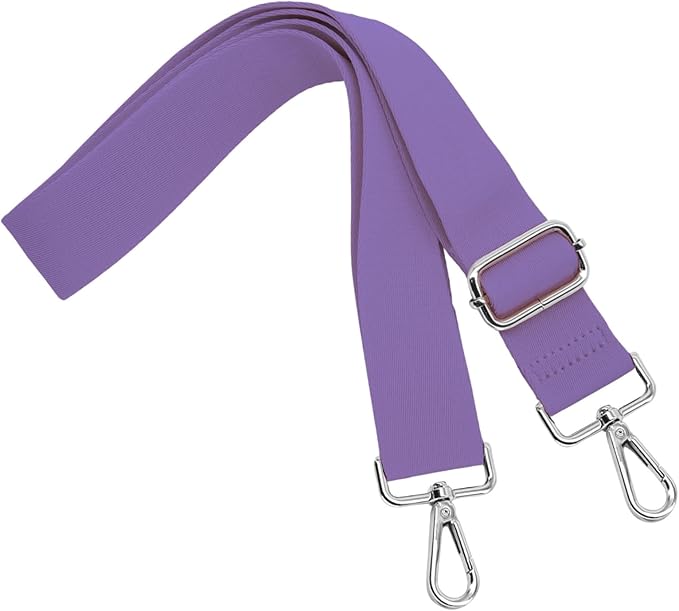 S&loyoe Thickened Solid Color Purse Straps Replacement Crossbody Bag Strap Adjustable Wide Guitar Straps for Handbags 1.5inch