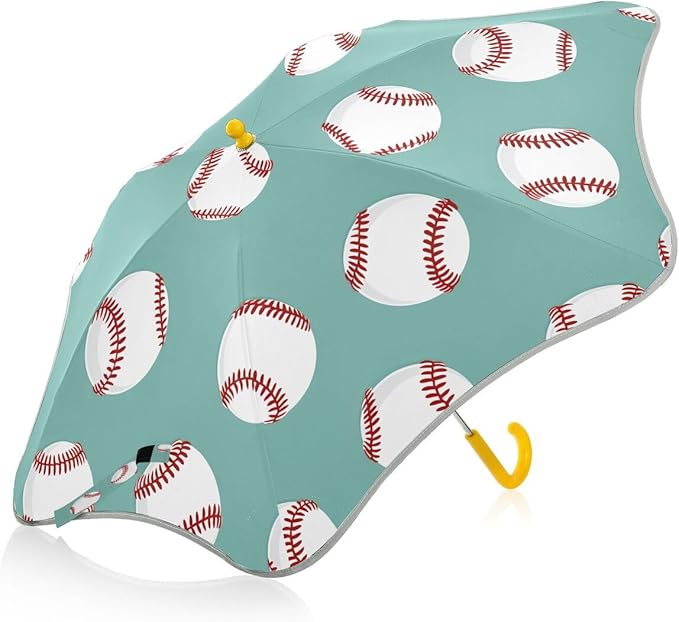 ALAZA Kids Umbrella Stick Umbrellas Cute Umbrella for Boys Girls Toddler UV/Sun Rain Windproof