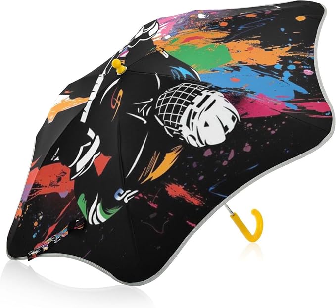 ALAZA Kids Umbrella Stick Umbrellas Cute Umbrella for Boys Girls Toddler UV/Sun Rain Windproof