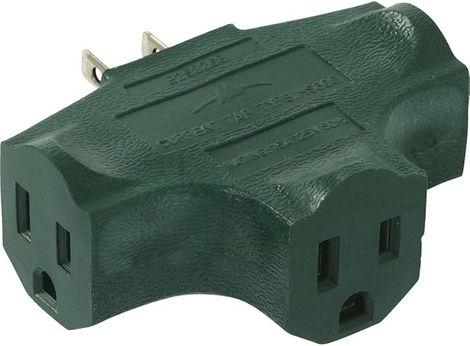 Grounded Multi-Outlet Cube Tap