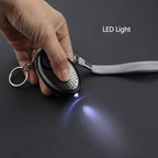 Personal Alarm for Women, 10 Packs 140DB Emergency Self-Defense Security Alarm Keychain with LED Light for Women Kids and Elders (Black & White)