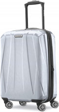 Samsonite Centric 2 Hardside Expandable Luggage with Spinner Wheels, Silver, Carry-On 20-Inch