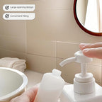 Chinshwehaw Portable Travel Bottles Set, Silicone Squeeze Containers, White, 3-Pack (30ml, 60ml, 100ml), Leakproof, Wide Mouth Design, BPA-Free, TSA Approved for Toiletries, Shampoo, Lotion (White)