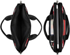 Laptop Shoulder Bag for Women Men, Waterproof Computer Case Messenger Bag Briefcase for Business Office Travel