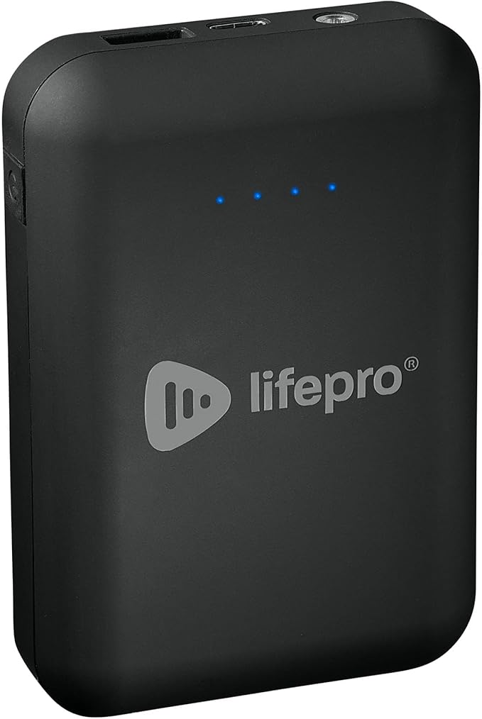 LifePro Portable Powerbank for AllevaRed, AllevaRed Pro, and BioRecover - 15,000mAh Battery Pack with USB 3.0 and 12V DC Output for Wellness Devices