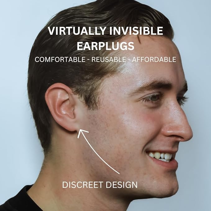 Earasers 26dB Noise Reducing Earplugs - Medium