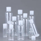 OUNONA 6pcs 120ml Flip-top Travel Bottles Refillable Toiletries Containers for Shampoo Lotion Cosmetic Dispenser Lightweight Portable