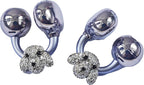 Rhinestone for Clip on Earbuds Open Ear Accessories, Elegant Zirconia Decorative Earphone Accessories, Removable Exquisite DIY Decoration