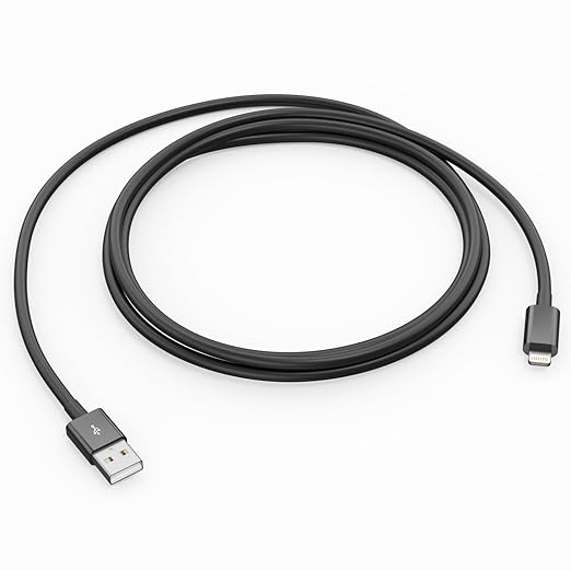 Snisre Car Carplay Cable, USB A to Lightning Cable 3FT Compatible with iPhone 14 13 12 11 Pro Max XR XS X Charger Cord，Car Charging Cord（Black）