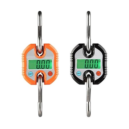 Luggage Weight Scale, Electronic Scale, LCD Backlight, Maximum Weight 150kg Mini Scale,for Travel(Black)