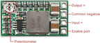 DROK Buck Converter 12V to 5V 10pcs, Mini DC Adjustable Voltage Regulator 4.5-24V to 5V, Step Down Converter 3A
