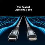 ohbox USB-C to Lightning Cable 3FT 3Pack iPhone Charger Fast Charging Braided Type C Charging Cord Compatible with iPhone 14 13 13 Pro Max 12 12 Pro Max 11 XS XR X 8 iPad