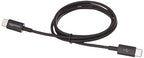 Amazon Basics USB-C to USB-C 2.0 Fast Charging Cable, 480Mbps Speed, USB-IF Certified, for Apple iPhone 16/15, iPad, Samsung Galaxy, Tablets, Laptops, 3 Foot, Black