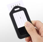 18 Pack Luggage Tag Bright Luggage Tags for Suitcases Bag Tags Name Tags for Kids Travel Accessories Must Haves by Sodsay (Green)