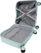 18" Kids Ride-On Suitcase,Children's Carry On Luggage Case,Rolling Luggage With Lock,Travel Trolley Case for Short Trips,School Trips,Outings (Mint Green)