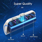 BoxWave Power Bank Compatible With Amazon Kindle Paperwhite (11th Gen) - MagnetoBoost Rejuva PowerPack (18W), Portable 3000mAh Back Up Battery Power Bank - Winter White