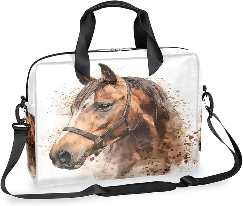Cute Laptop Shoulder Bag for Women Men, Computer Laptop Bag Laptop Sleeve Case Laptop Satchel Briefcase Carrying Bag QA-1