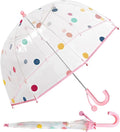 Kids Clear Umbrella for Rain Dome Bubble Umbrellas Windproof for Kids Boys and Girls