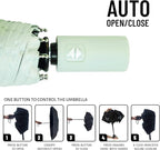 SY COMPACT Umbrella Automatic Travel Waterproof Light Folding Umbrellas Easy Carry for Women and Men
