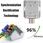 HOMELYLIFE 10A 120W Golf CART 24V 36V 48V to 12V Converter DC to DC Voltage Reducer Step Down Transformer Waterproof