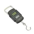 Luggage Weight Scale, Black 50kg Portable Electronic Portable Luggage Scale LCD Digital Display Screen Express Delivery Scale Hook Mini Scale,for Travel