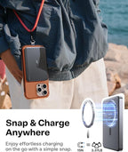 TORRAS MiniMag Power Bank,Ultra-Slim 10,000mAh Magnetic Wireless Portable Charger, 22.5W Fast Charging iPhone Air MagSafe Battery Pack Designed for iPhone 17 Pro Max/17 Pro/Air/16/15/14/13/12, Gray