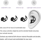 Small Earbud Replacement Tips Silicone Earbud Tips Eartips Compatible with Bose Quietcomfort and Sport Headphone Ear Tips Ear Bud Covers 3 Pairs