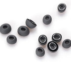 Replacement Silicone Eartips Earbuds Tips Set for Samsung Galaxy Buds 3 Pro Accessories Headphones Ear Tips,6 Pairs (3 Sizes S/M/L) (Gray)