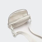 Pander Belt Bag for Women, Fashion Waist Packs, Crossbody Bags with Adjustable Strap (White Opal).