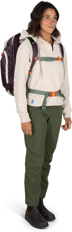 Osprey Transporter 36L Travel Pack - Carry On Backpack with Laptop Sleeve - High Storage Weekender Bag - Mystery White
