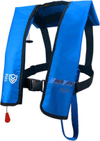 Manual Inflatable Life Jacket| Inflatable PFD Vest Adult| Life Vest for Adults| Outdoor Water Sports| Supports up to 330 lbs|33g of Carbon Dioxide Cylinder