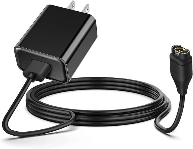 Fast Wall Charger for Garmin Smart watch Charger Garmin Vivoactive 6 5 4 4S, Fenix 8 7 7S 7X 6S 6 6X 5S 5 5X,Forerunner 55 255 745 165 570, Instinct 2 2S 2x, Venu 2 Plus 2S Sq 2 3S Charging Cable Cord