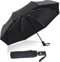 Amylove Windproof Travel Compact Umbrellas Bulk Wind Resistant Folding Auto Open and Close Rain Automatic Travel Collapsible Portable Umbrellas for Men and Women Gifts 4 Colors