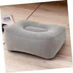 STOBOK Inflatable Footrest Adjustable Footrest Pillow Airplane Footrest Pillow Car Mats for Office Foot Rest Inflatable Footstool Outdoor Inflatable Foot Rest Wedge Shape Travel Pedal