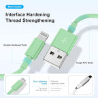 [ Apple MFi Certified ] iPhone Charger 3ft, Lightning to USB Cable 3 Feet, Fast Apple Charging Cable Cord 3 Foot for iPhone 14 Pro Max/13 Pro Max/12 Mini /11 Pro/11/XS/XR/8/7/6s/6/5S/iPad/Air.