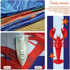 Redbaker 16 Packs 59 x 28 inches Oversized Hawaiian Beach Towel Bulk Extra Large Pool Towels Set Microfiber Quick Dry Swim Towel Blanket for Women Men Adult Bath Travel(Bright Colors)
