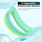 Braylin Swim Goggles, 2-Pack Swimming Goggles, Anti Fog, No Leaking For Adult Women Men Youth