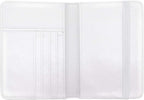 Passport Holder Cover,Traveling Passport Case Marble Passport Wallet for Women,White Marble