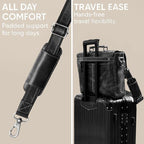 RUSTIC TOWN 16" Leather Laptop Messenger Bag for Men - Full Grain Leather Briefcase Computer Satchel Office Crossbody Bag