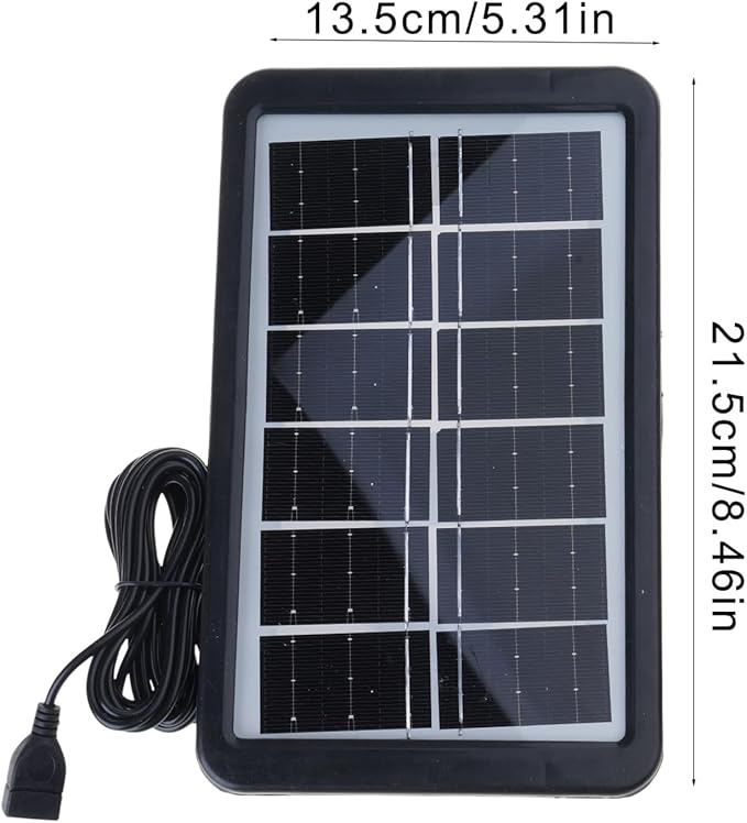 Lightweight 10W Solar Panel Charging USB Port High Efficiency Solar Module For Outdoor Activity & Mobile Charging