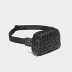 Pander Everywhere Belt Bag for Women, 5 Zipper Pockets Nylon Crossbody Fanny Pack Purse (Grey Leopard)