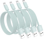 4 Pack [Apple MFi Certified] Apple Charging Cables 3ft, iPhone Chargers Lightning Cable 3 Foot, Fast iPhone Charging Cord for iPhone 14/14Pro/13/13Pro/12/11/11Pro/11Max/ X/XS/XR/XS Max/8, ipad(Blue)