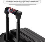 BIGCARJOB Sunflower Flags Luggage Handle Cover Set for Suitcase, 2 Pcs Universal Luggage ID Tags Door Handle Protection Sleeve Cover Identifier Travel Bag Wraps Travel Accessories