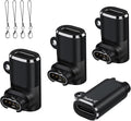 USB-C Charger Cable Adapter for Garmin Smartwatch 4Pack,Type C Garmin Charging Data Cord for Anker Vivoactive 6 5,Fenix 8 7 6,Venu 4 3 SQ X1,Forerunner 55 165 570 965 265 255,Approach Golf,Epix Pro 2