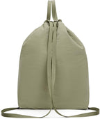 Lee Drawstring Backpack Bag Lightweight Small Gym Swim Beach Bag Water Resistant Sports Sackpack for Men Women, LEE48-002GN
